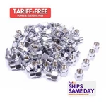 Gorilla 73088SM, Set Of 100 Chrome Steel Lugnuts 1/2 Short Mag Open End New. Price: $232.61.