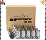 Gasupply 12X1.5 Lug Nuts Spline, Closed End Chrome Acorn Tuner 1.38" 35 New. Price: $27.99.