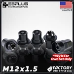 Black M12X1.5 Oem Wheel Lock + Key Mag/flat Seat Fit Toyota/lexus/scion New. Price: $19.99.