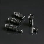 Nrg T-7075 Aluminum Open End Tuner Wheel Lug Nuts M12X1.25 Black 4 Pc+dust Cap New. Price: $25.88.