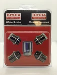 Genuine Toyota Avalon Camry RAV4 Sienna Black Chrome Wheel Lock Set PK456-00J00 New. Price: $53.76.