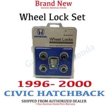 1996- 2000 Honda Civic Hatchback Genuine Wheel Lock Set 08181-SF1C0AH. Price: $58.02.