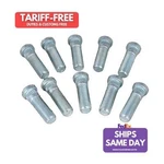 Strange A3130, Set Of 10 Zinc Steel Wheel Studs Fits Gm & Mopar 7/16 X 20 W/.472 New. Price: $57.57.