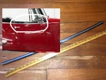 1948 - 1951 Jeep Willys Overland Door Trim Molding Beltline Rh Used. Price: $49.95.