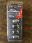 White Knight 117074 Wheel Lug Nuts 12MM-1.50 13/16" Hex 4/PACK New. Price: $12.99.