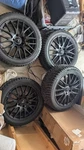 18" Verde Saga Rims 5X120 18*8 W/ Hancook 245/45R18 100T Winter Rs Tire (set 4) Used. Price: $900.00.