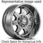 Grid GD0120090237G1508 Wheel Rim 20X9.0 Size Gloss Graphite / Milled Each New. Price: $229.24.
