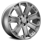 For Chevy Silverado 1500 99-17 Alloy Factory Wheels I-spoke Hyper Black New. Price: $329.73.