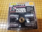 Gorilla Guard 62681 Wheel Locks 1/2" Short Shank, Chrome W/ Key New,open Package. Price: $19.99.