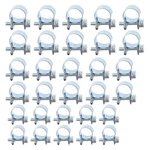 High Quality 1/4" 5/16" 3/8" Fuel Injection Hose Auto Clamps 30PACK New. Price: $8.80.