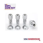 Weld 601-1426, Set Of Chrome Steel 1/2IN Rh Open End Lug Nuts 4/PK Performance New. Price: $38.01.