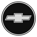 For Chevy C30 75-79 Oer Black Wheel Center Cap Emblem Chrome Bow Tie Logo New. Price: $22.01.