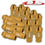 M12X1.5MM Thread Pitch 20PCS Performance Jdm Wheels Track Rims Lug Nuts Set Gold New. Price: $21.00.