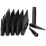 32PCS M14X1.5 Spike Lug Nut 4.5" Tall +key Fit Ford F250 F350 Super Duty Black New. Price: $56.99.