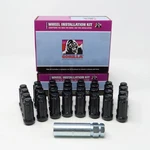 K8TS-14150BGR / Gorilla 14X1.5 Black Spline 8-LUG Kit New. Price: $65.00.