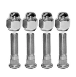 Chrome Wheel Lug Stud Nut Set For Hyundai Sonata Kia Optima Soul 8PC M12X1.5 New. Price: $19.99.