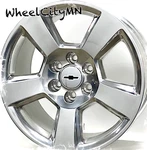 20" Polished 5652 Replica Wheels Fits 2023 Chevy Silverado Tahoe Ltz 6X5.5 New. Price: $1399.99.