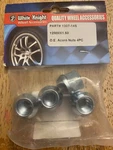 White Knight 1307-14S Zinc M12X1.50 Open End Bulge Acorn Lug Nut, Pack New. Price: $14.00.