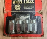 Vintage Fenton WL600 Wheel Locks 1/2-20 Chrome Nos Set Key Chevy Gm New. Price: $24.99.