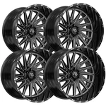 (set Of 4) Tis 547BM 20X12 6X135/6X5.5" -44MM Black/milled Wheels Rims 20" Inch New. Price: $2072.00.