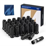 Orion Motor Tech Lug Nuts With Cone Seat, Compatible M14X1.5, Black New. Price: $47.68.