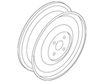 Genuine Nissan Wheel Spare 40300-ZA001 New. Price: $372.59.
