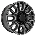 Oe Replica Wheels CV97A 20X8.5 8X165.1 Offset 12 Black Milled (quantity 1) New. Price: $309.00.