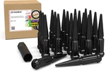 Wheel Accessories Parts Pcs 1/2"-20 Thread Spike Spline 4.40" Long Lug Nuts B New. Price: $92.99.