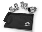 Genuine Mazda Wheel Locks (17 Mm) Chrome Finish C9S1-V9-740-CA New. Price: $42.00.