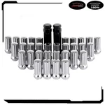 32 Pc + Tools 7 Spline 2" Tall Chrome Lug Nuts M14X1.5 For Gmc Acadia Yukon New. Price: $32.93.