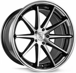 Rohana RFC10 20X10, 5X108, +40ET, Machine Black/chrome Lip New. Price: $660.00.