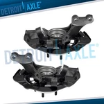 Front Steering Knuckles And Wheel Hub Bearings Set For Toyota Camry Lexus ES350 New. Price: $194.29.