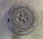 2004-2009 Lexus RX330 RX350 RX400H Spare Tire Wheel Plastic Cover Under Carrier Used. Price: $180.00.