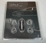 Tesla Model Wheel Lock Set, 1130327-00-A, New. Price: $39.95.