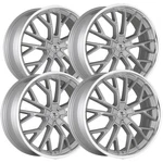 (set Of 4) Modern Luxury MLF14 22X8.5 5X112/5X4.5" +35MM Brushed/ssl Wheels Rims New. Price: $1860.00.