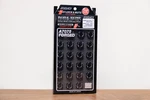 Genuine Rays Dura-nuts L37 Straight Type For 6H M12 X 1.5 Black (24 Lugs) New. Price: $280.00.