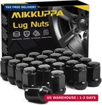 Mikkuppa 24PCS M12X1.5 Lug Nuts - 3/4" Hex 1.4" Tall Black Closed End Repla New. Price: $46.86.