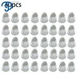 Chrome 33MM Push-on Flanged Lug Nut Covers For Semi Trucks 40PCS New. Price: $25.13.