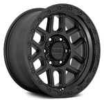 Kmc KM544 Mesa Wheels 17X9 (18, 8X165.1, 125.1) Black Rims Set Of New. Price: $1480.00.
