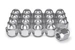 20 Pack M12X1.25 Factory Style Lug Nuts For Select Subaru Chrome Dome Top Acorn New. Price: $29.99.