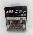 Bbs Genuine Red Racing Lug Nut Kit 12X1.5 Oem PLGM15BKR New. Price: $302.50.
