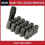 Universal M12X1.25 Car Lug Nuts Closed End Bulge Acorn Hex Wheel Pack Of 20 New. Price: $21.29.