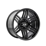 Ion 147 17X9 8-170 125.2 Hub Offset Black Wheel Rim New. Price: $199.94.
