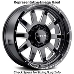Weld Racing W10200082476 Stealth 20"X10" Wheel - Gloss Black Milled New. Price: $455.00.