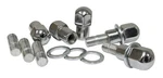 Empi 9510 Nut & Stud 5PC Kit, M12-1.5, Chrome, Mag Wheels For Vw Buggy New. Price: $26.95.