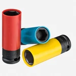 Hazet 903SPC/3 - 17, 19, 21MM X 1/2" Lug Nut Impact Socket With Plastic Sleeve New. Price: $107.53.