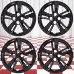 4PC Gloss Black 5 Dbl Spoke 16" Wheel Covers For 2018-2023 Nissan Kicks New. Price: $96.79.