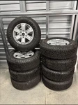 Ford Ranger Oem 17"WHEELS Goodyear Wrangler M+s 255/70R17 112T Territoryat Tires New. Price: $1100.00.