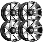 (4) Scorpion SC-31 20X9 6X135/6X5.5" +12MM Black/machined Wheels Rims 20" Inch New. Price: $1190.96.