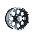 Ion 174 17X9 8-165.1 130.8 Hub Offset Black Wheel Rim New. Price: $180.78.
